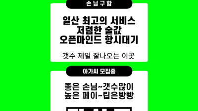 일산인스타 하이퍼블릭 가라오케 정상무